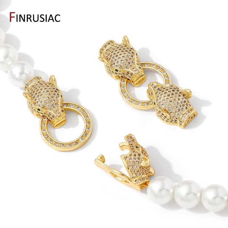 Art Craft Ideas - 18K Gold Plated Brass Inlaid Zircon
