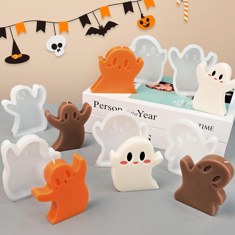 Art Craft Show - Halloween Series Silicone Candle Mold DIY