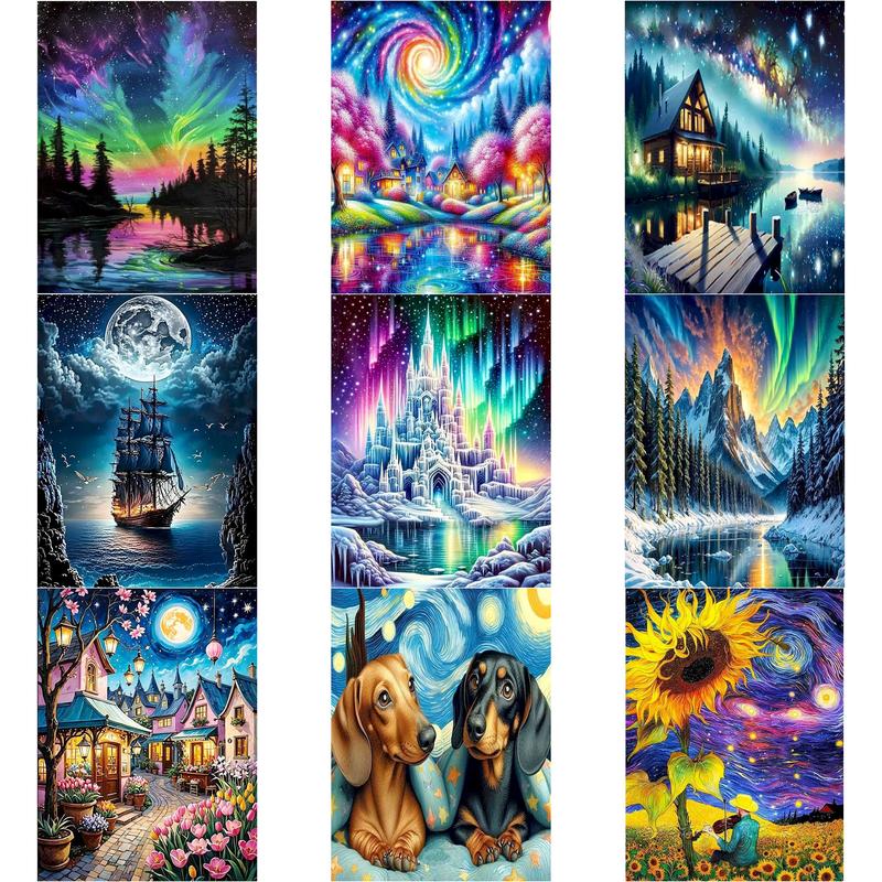 Art Craft Ideas With Paper - RUOPOTY Starry Sky 5d Diamond Painting