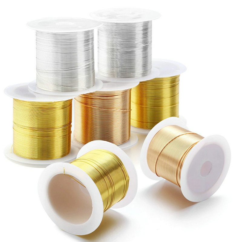Art Craft Making - 0.3-1.0mm Jewelry Copper Wire Tarnish Resistant