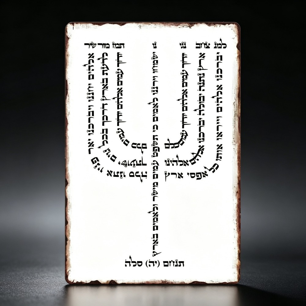 Art & Craft Toys For Kids - CIFBUY Vintage Hebrew YHVH Aluminum Wall
