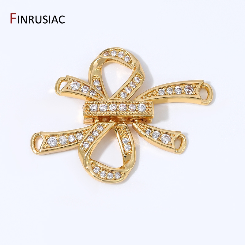 Art Craft Ideas - 18K Gold Plated Brass Hollow Ribbon
