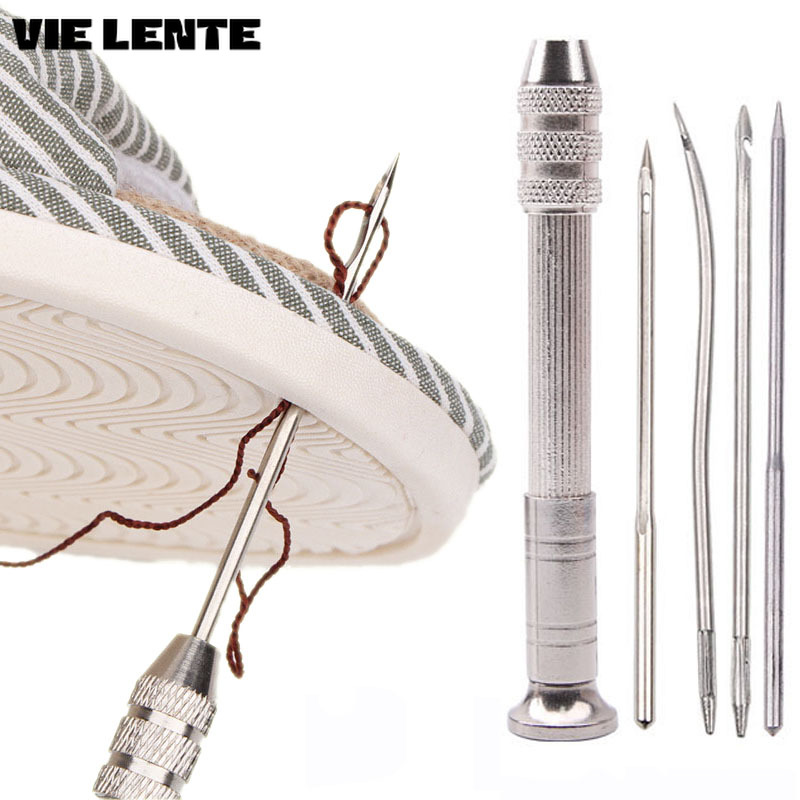 Leather Tooling Kit - 5pcs Leather Sewing Awl Set Shoes