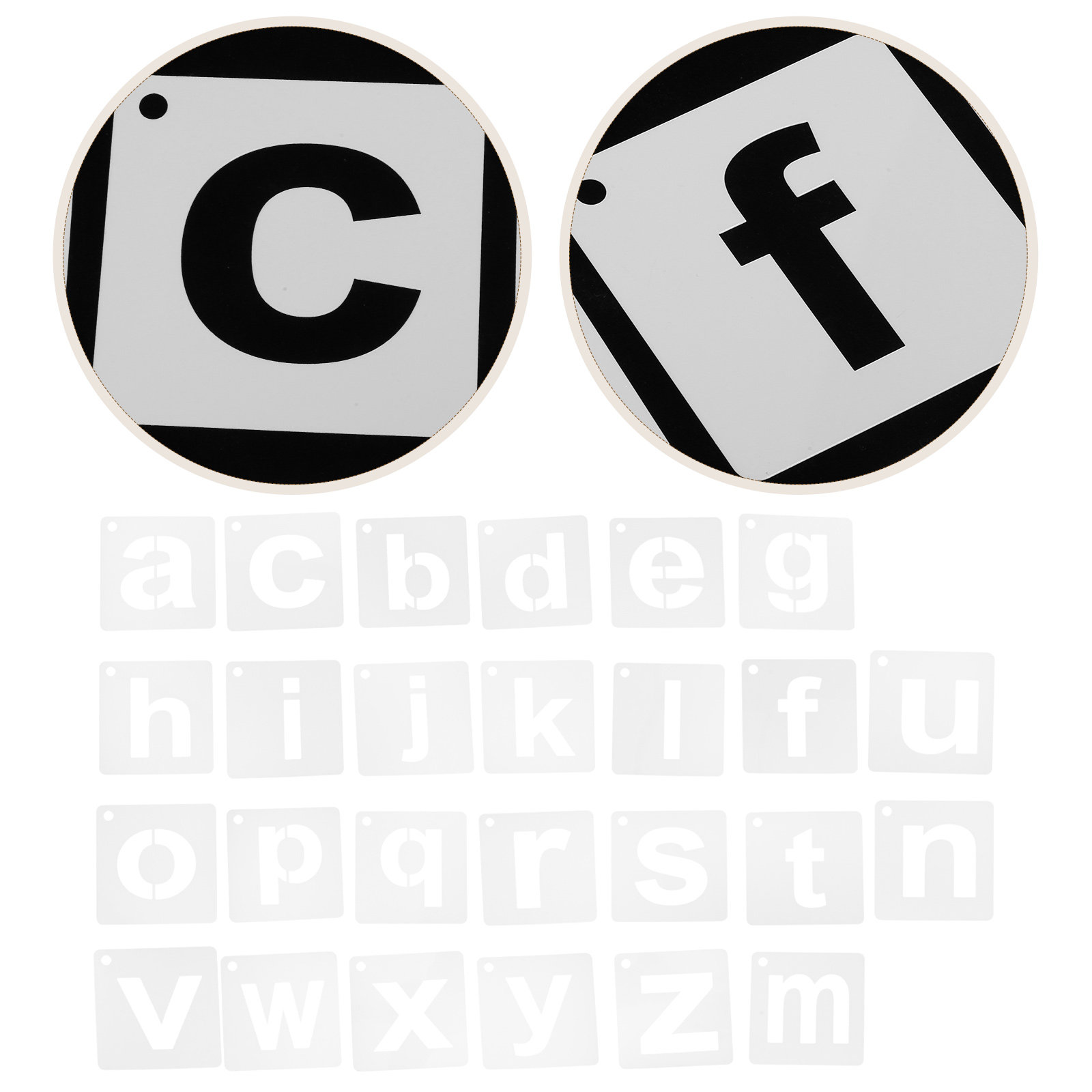 1Set Reusable A-Z Alphabet Ste - Letter S Art Craft review and price