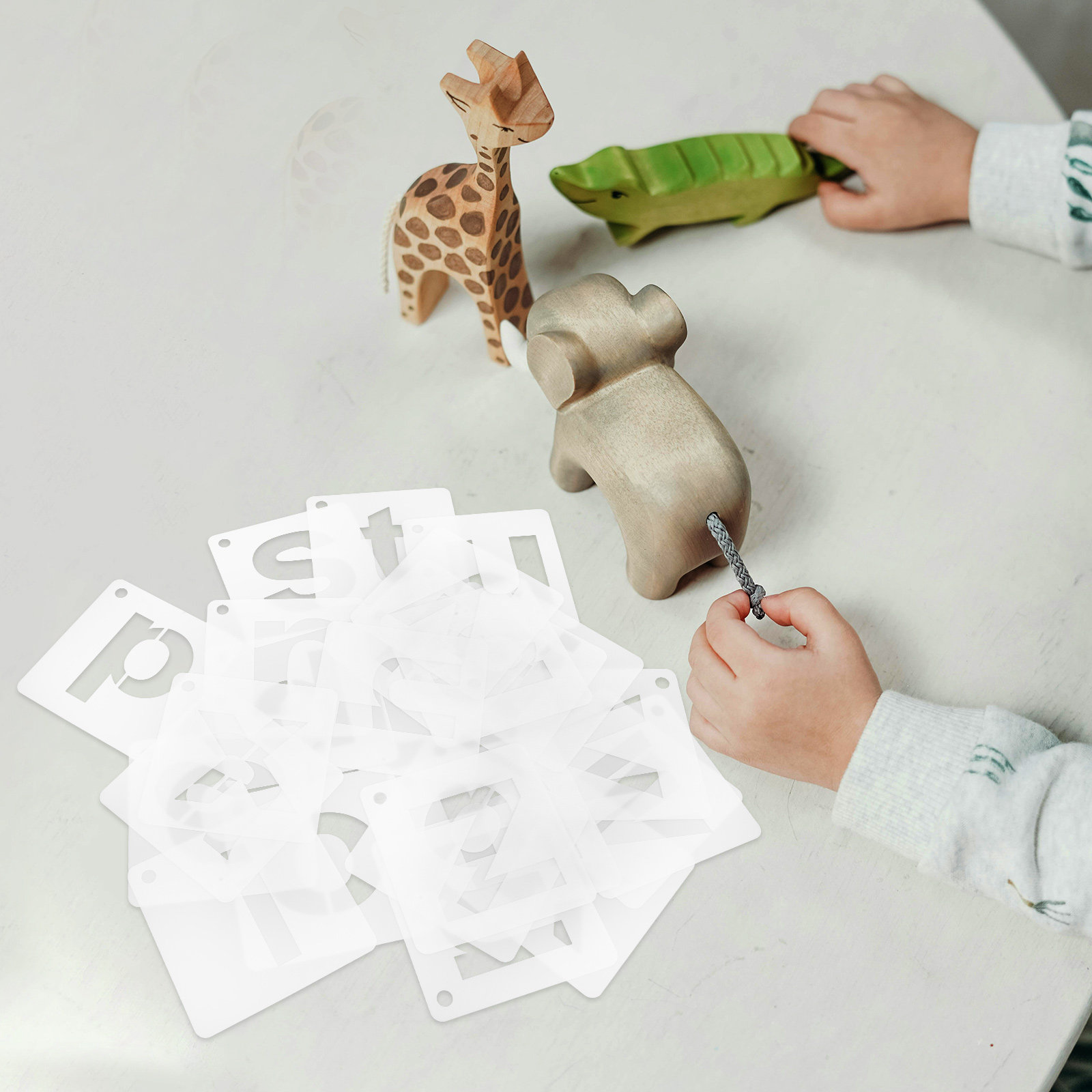 1Set Reusable A-Z Alphabet Ste - Letter S Art Craft review and price