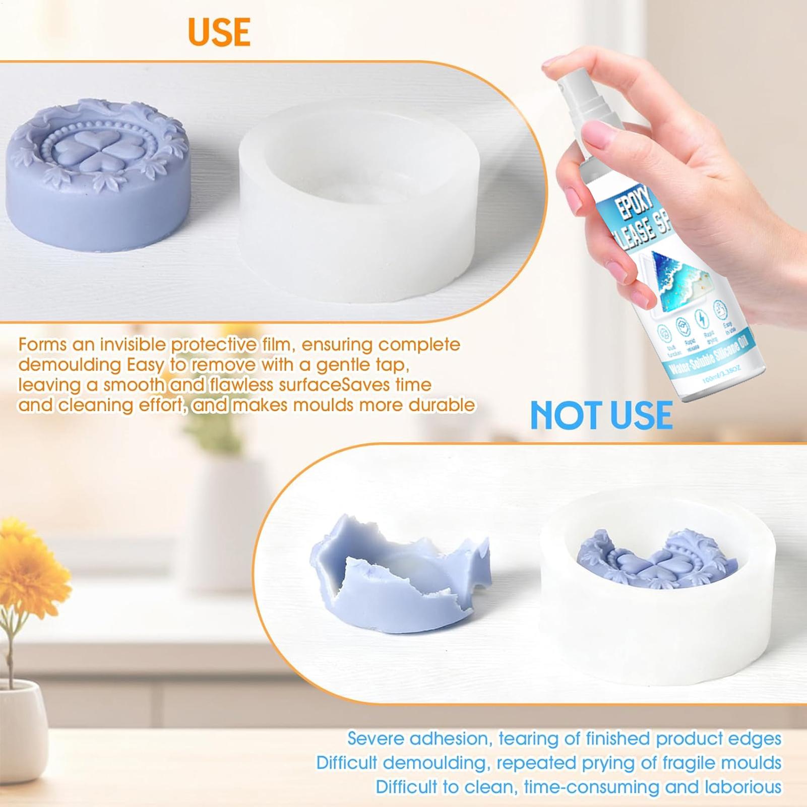 100ml Silicone Release Spray E - Art Craft Things review and price