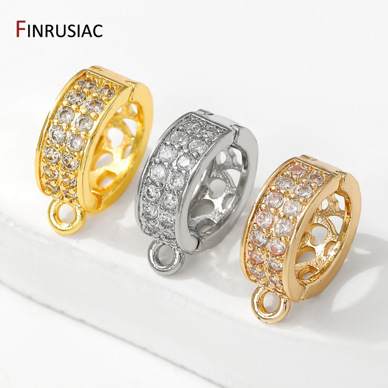 14/18K Gold Plated Brass Zirco - Art Craft Ideas review and price