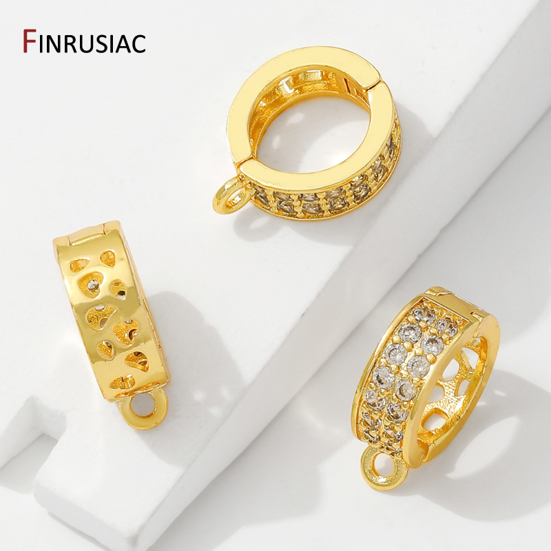 14/18K Gold Plated Brass Zirco - Art Craft Ideas review and price