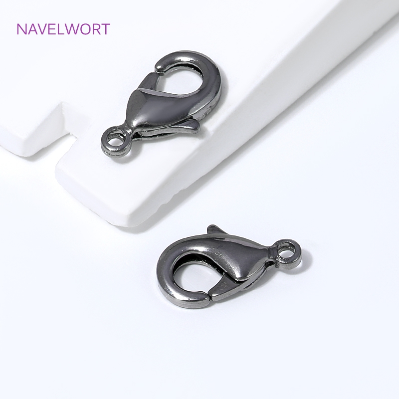 Black Plated Brass 12mm Lobste - Art Craft Ideas review and price