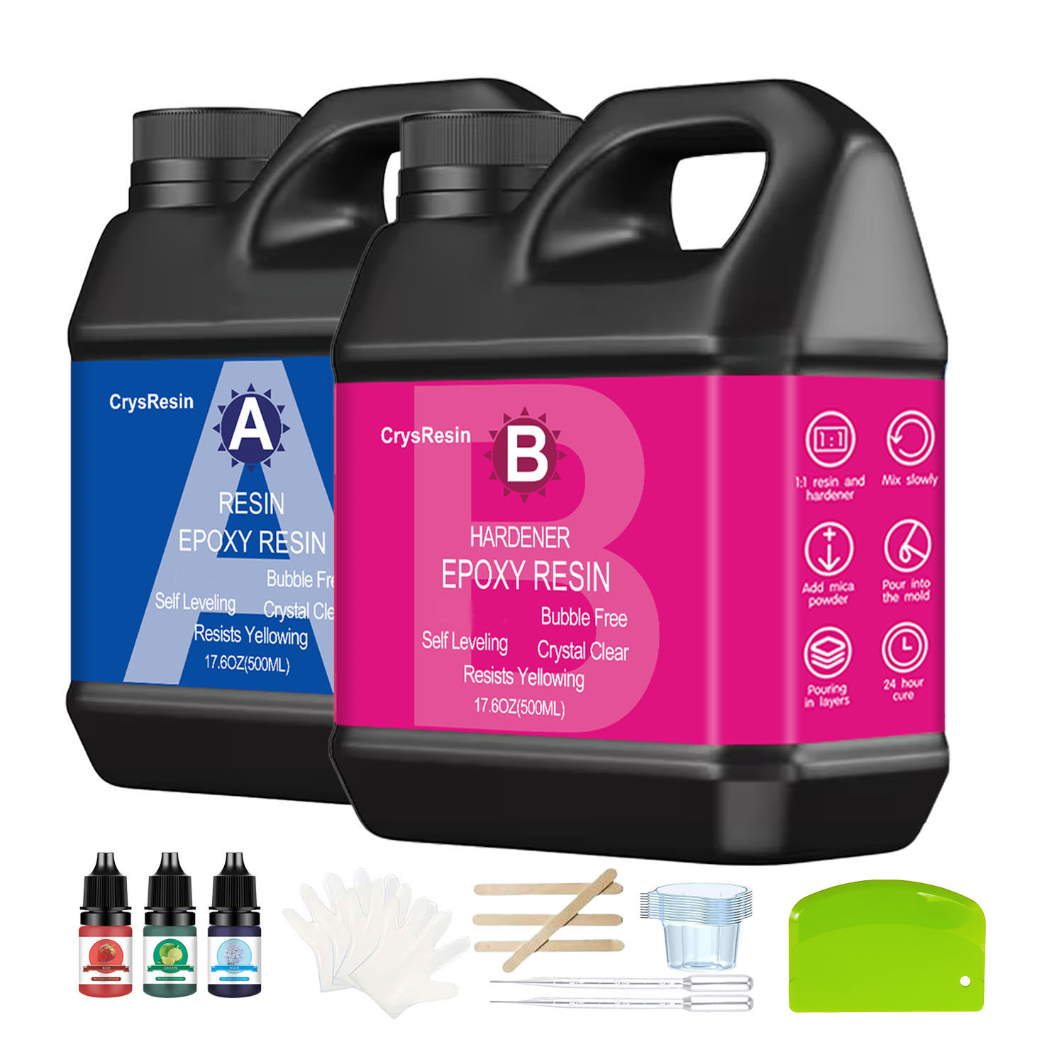 Crystal Clear Epoxy Resin 1:1  - The Art And Craft Of Jewelry review and price