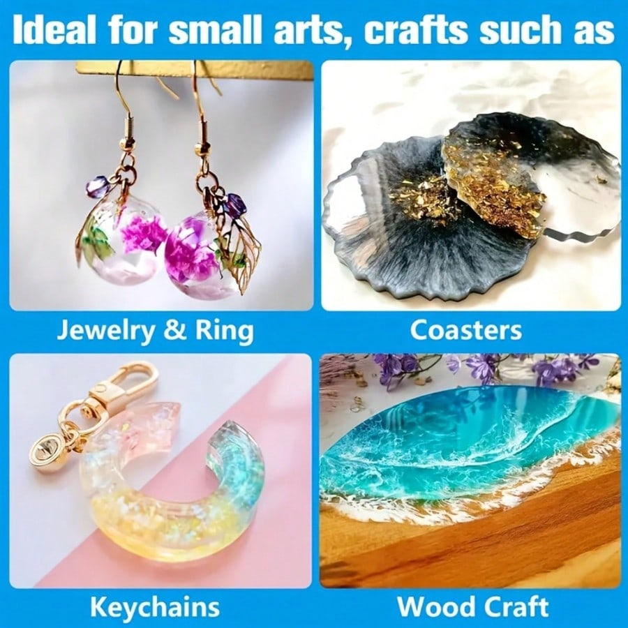 Crystal Clear Epoxy Resin 1:1  - The Art And Craft Of Jewelry review and price