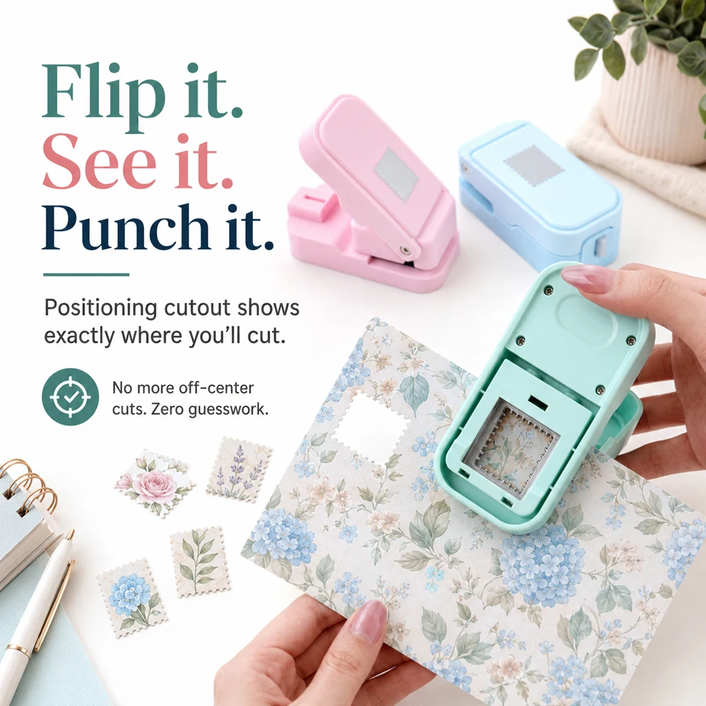 Postage Stamp Edge Paper Punch - Art Craft Store review and price