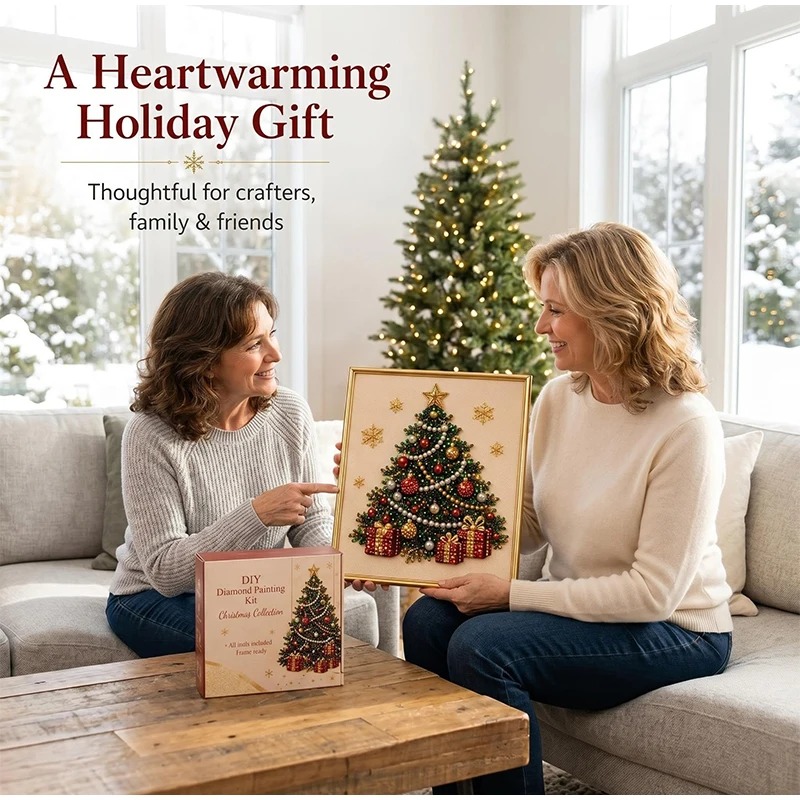 Christmas Pearl Diamond Painti - Art Craft Things review and price