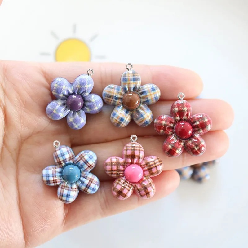 10Pcs Sweet Flower Planar Resi - The Art And Craft Of Jewelry review and price