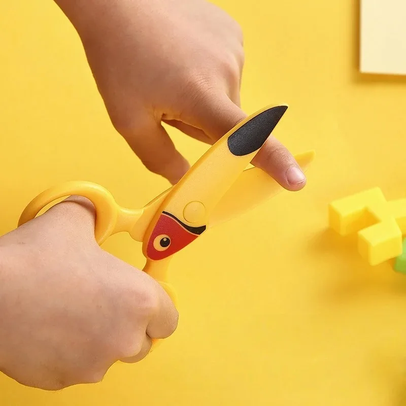 Kids Plastic Scissors Cartoon  - Art Craft Using Paper review and price