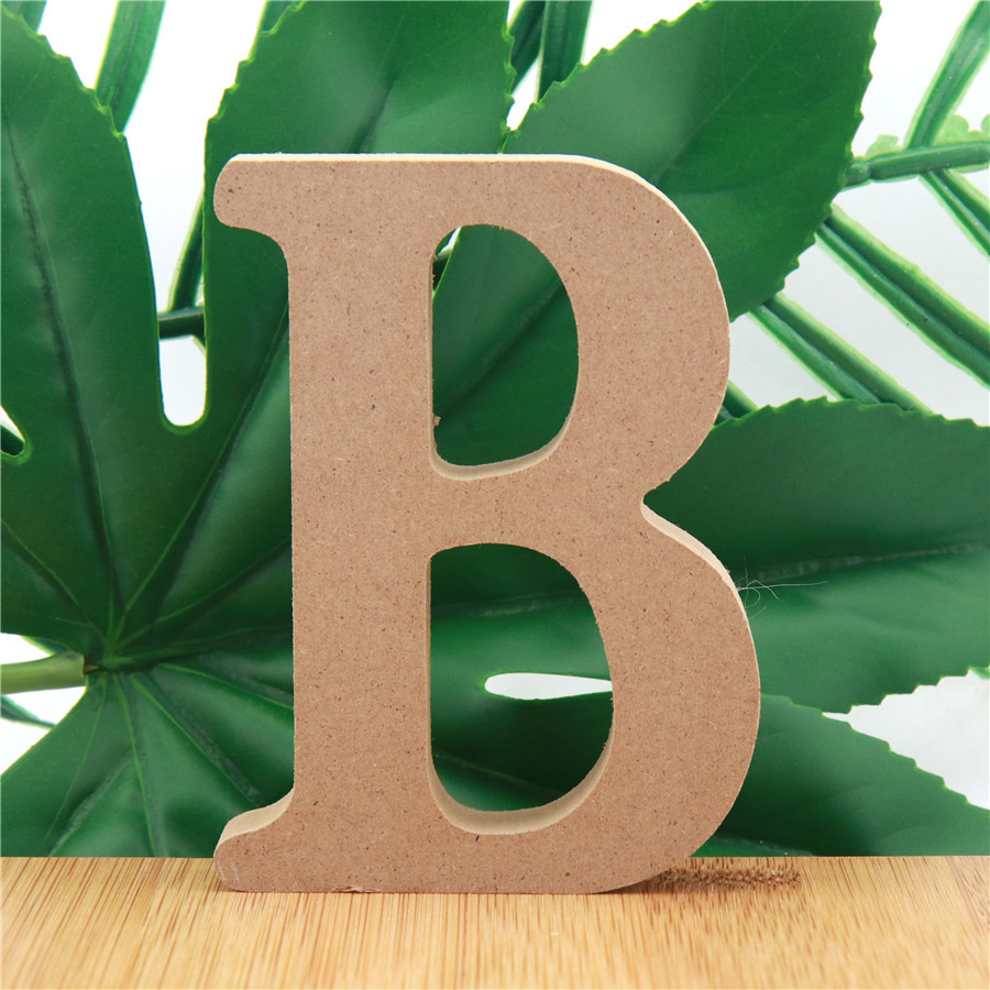 1pc 10cm Wood Color Wooden Let - Letter S Art Craft review and price