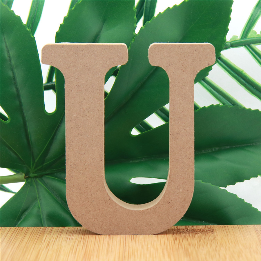 1pc 10cm Wood Color Wooden Let - Letter S Art Craft review and price
