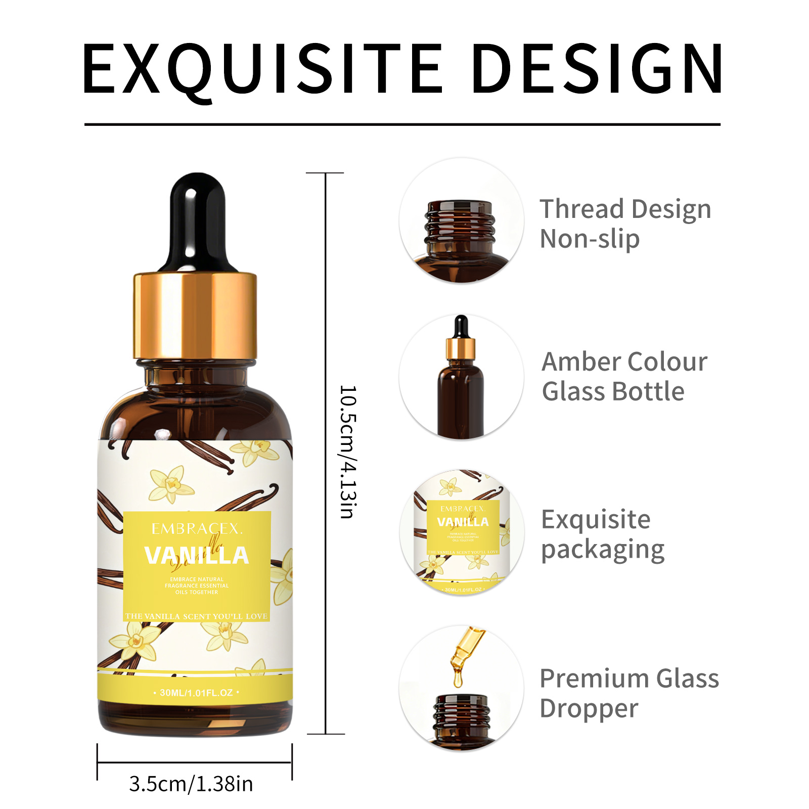 30ml Vanilla Fragrance Oils Fo - Art Craft Things review and price