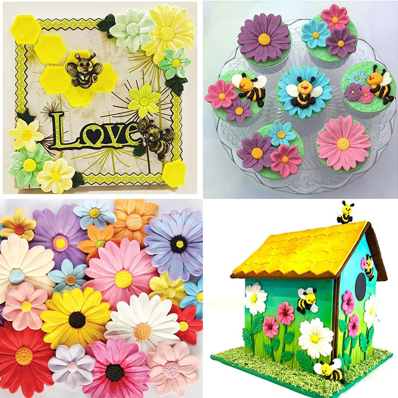 Daisy Fondant Mold Chrysanthem - Art Craft Show review and price