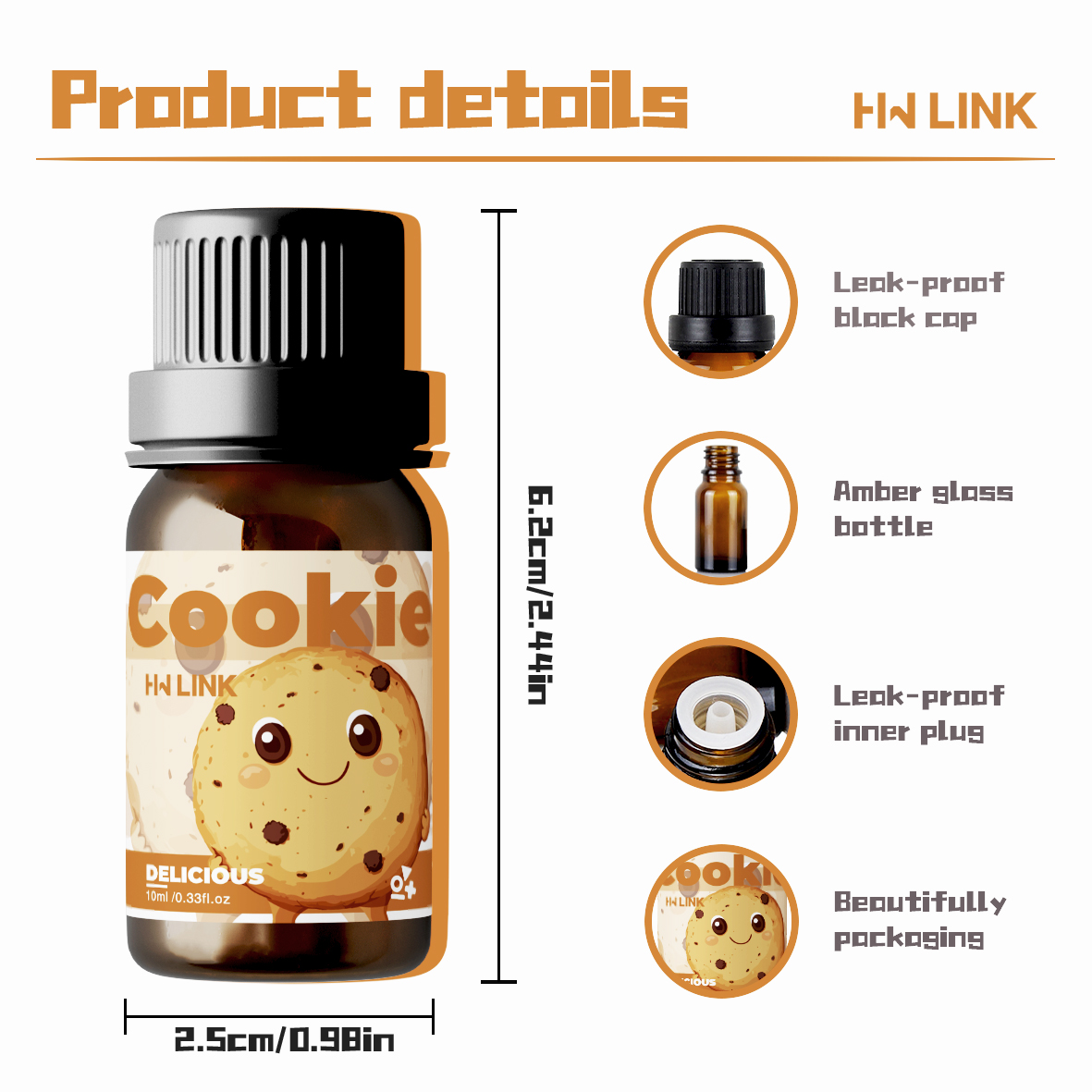 10ml Cookie Fragrance Oils For - Art Craft Things review and price