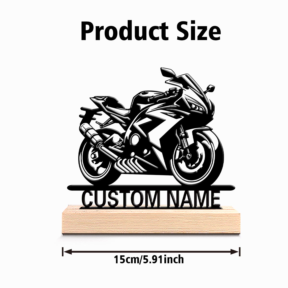 1pc Abstract cool motorcycle C - Letter S Art Craft review and price
