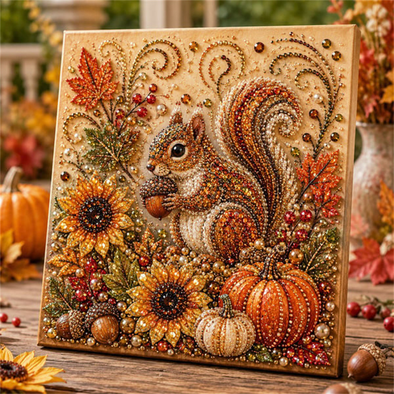 Autumn Diamond Pearl Painting  - Art Craft Flower review and price