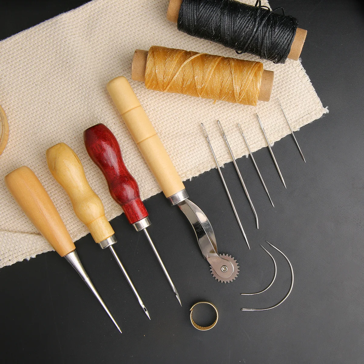 14PCS Leather Craft Sewing Kit - Leather Tooling Kit review and price