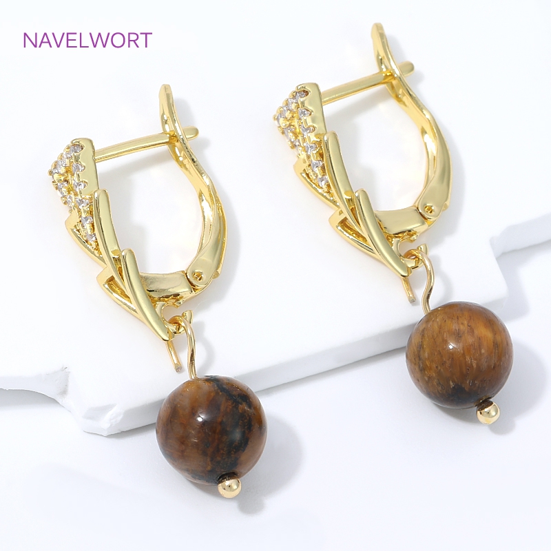 18K Gold Plated Inlaid Zircon  - Art Craft Making review and price