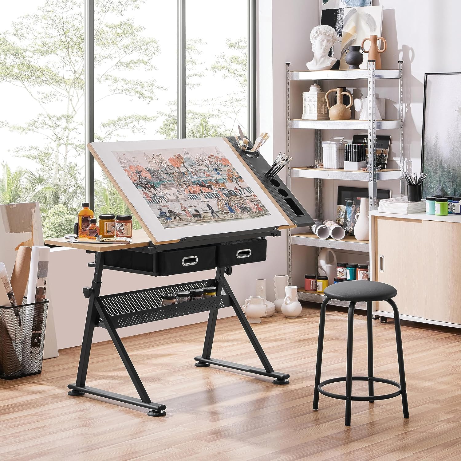 Adjustable Drafting Table Art  - Art & Craft Activities For Toddlers review and price