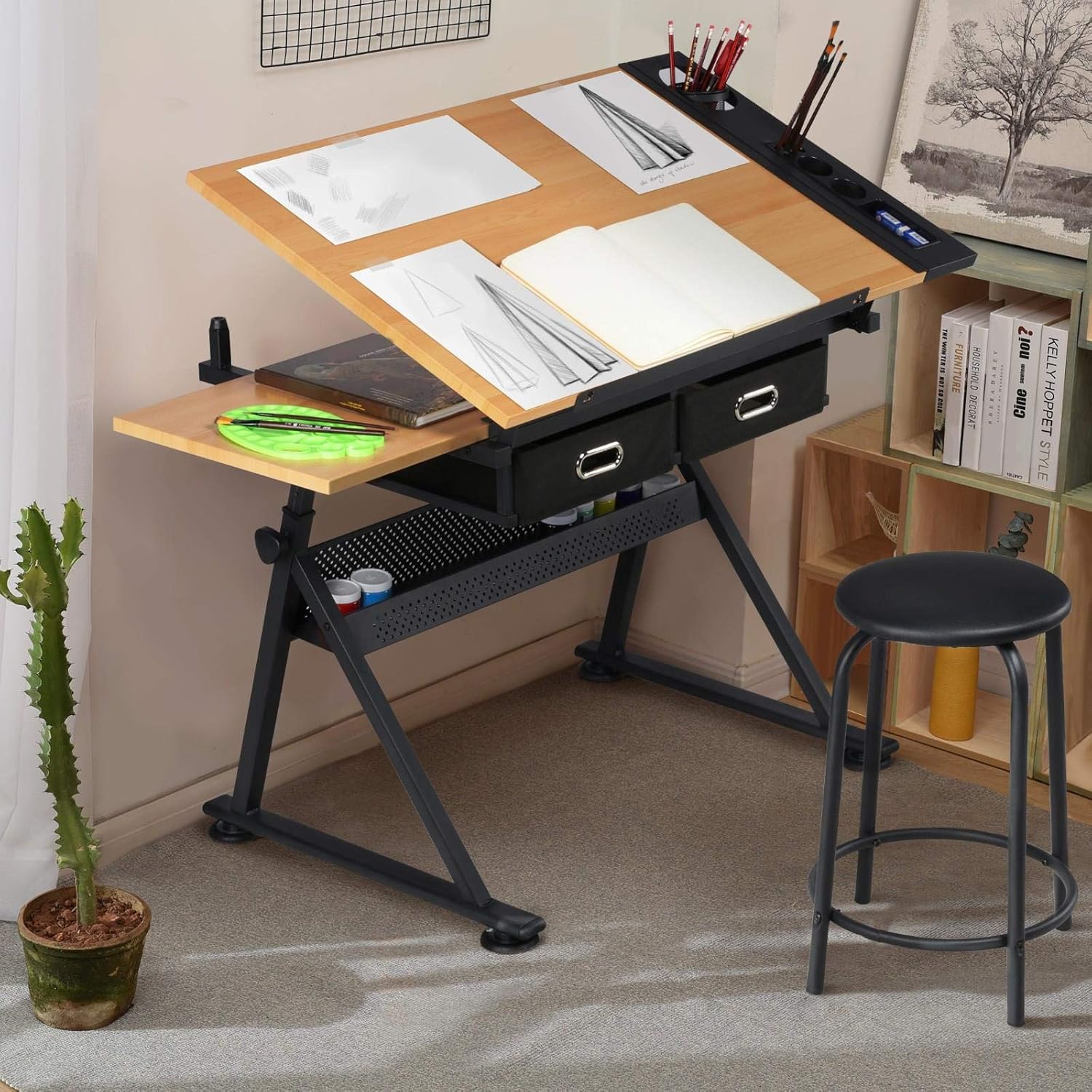 Adjustable Drafting Table Art  - Art & Craft Activities For Toddlers review and price