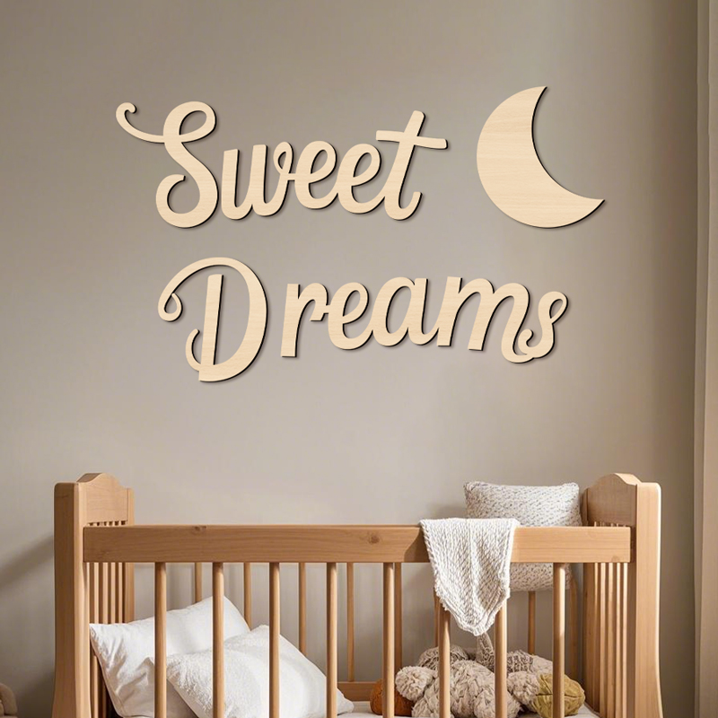 Sweet Dreams Wall Sign Wooden  - Art Craft Display review and price