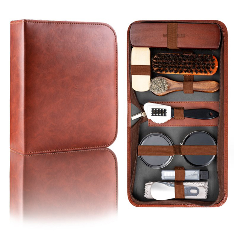 HorseHair Shoe Brush Set Leath - Leather Tooling Kit review and price