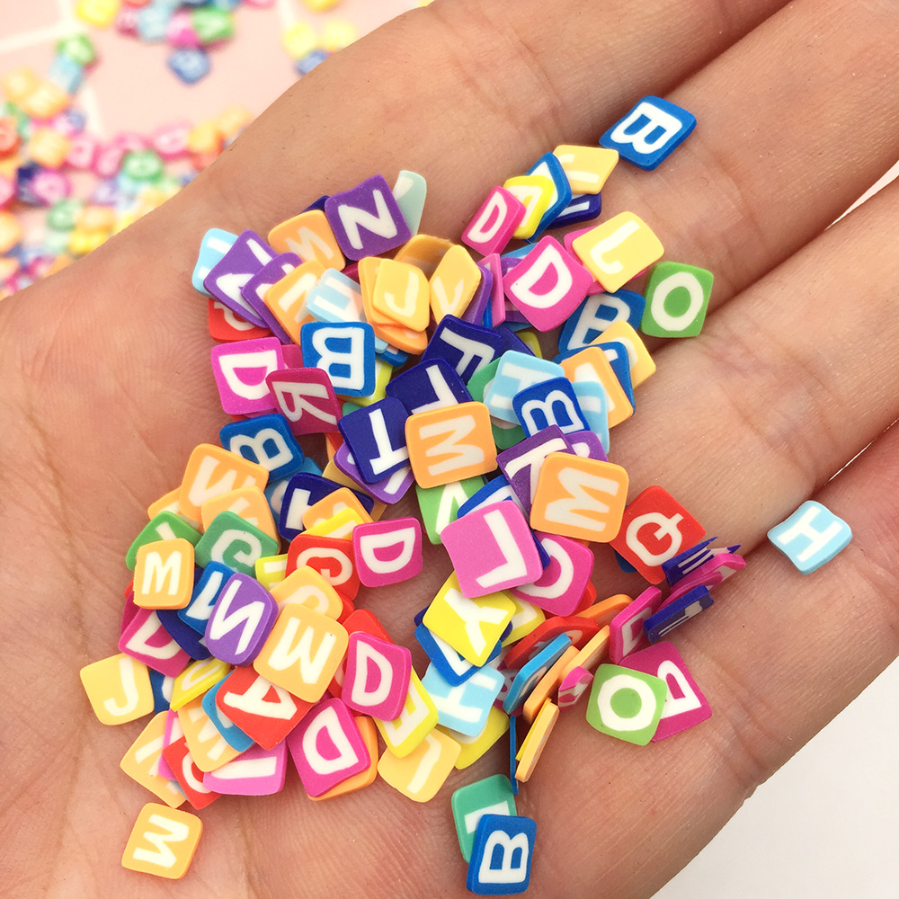 50g/lot 5mm Square Letters Sli - Letter S Art Craft review and price