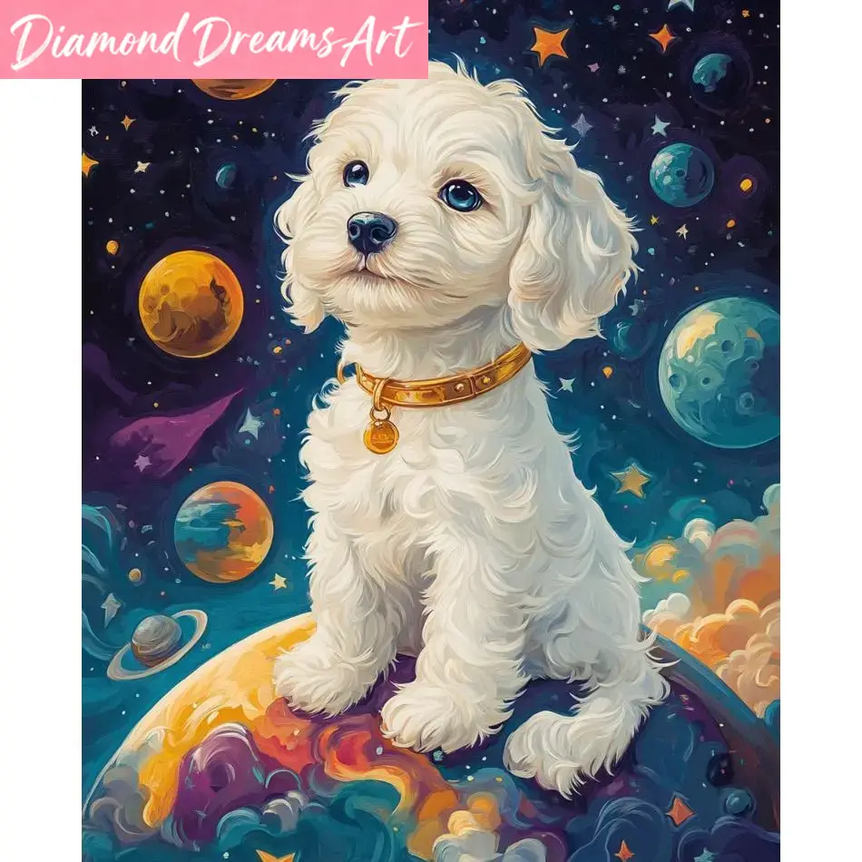Frameless, Dog 5d Diamond Pain - Art Craft Ideas With Paper review and price