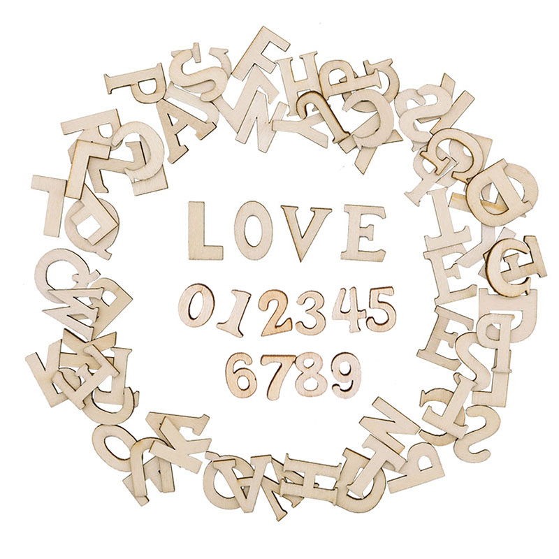 100pcs Wood English Alphabet D - Letter S Art Craft review and price