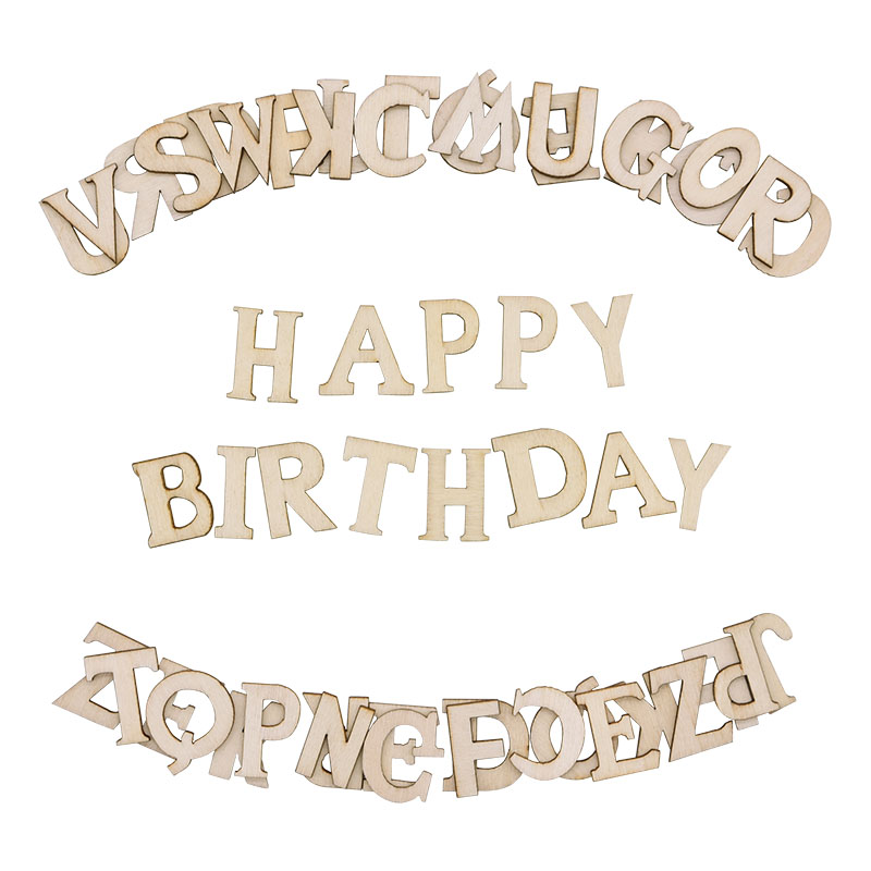 100pcs Wood English Alphabet D - Letter S Art Craft review and price