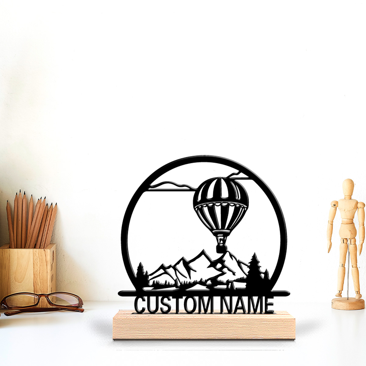 1pc Hot air balloon Customized - Art Craft Store review and price