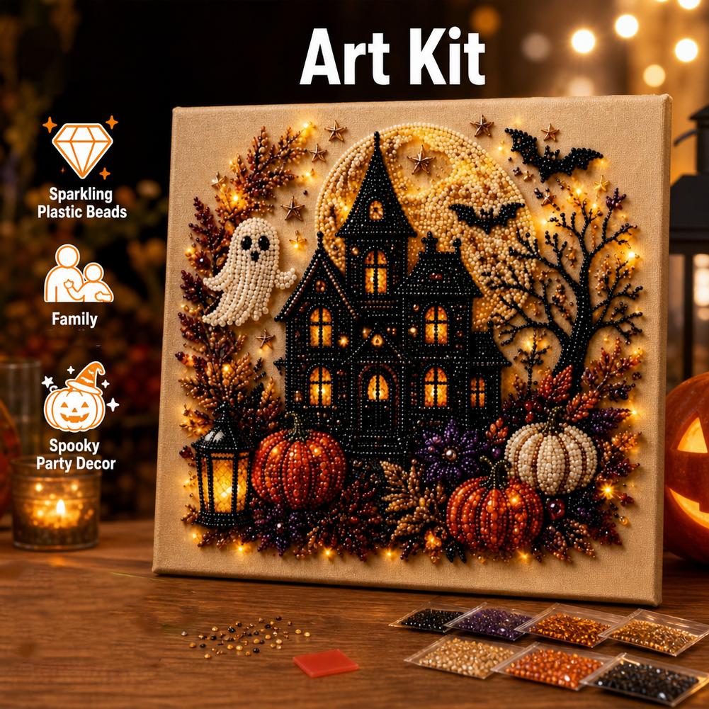 Halloween Ghost & Pumpkin 3D P - Art Craft Things review and price