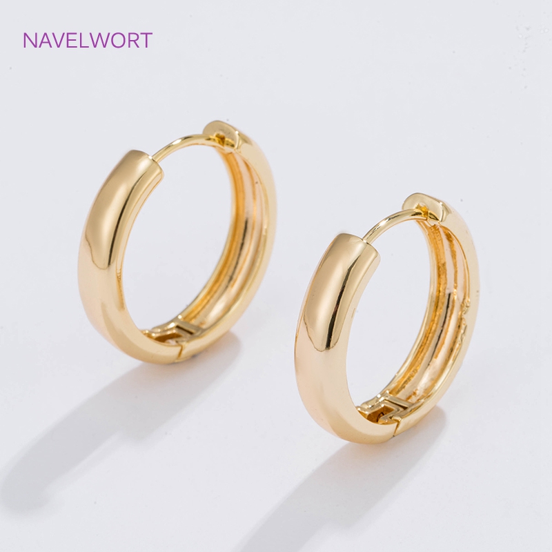 6 Sizes Gold Plated Circle Hoo - Art Craft Ideas review and price