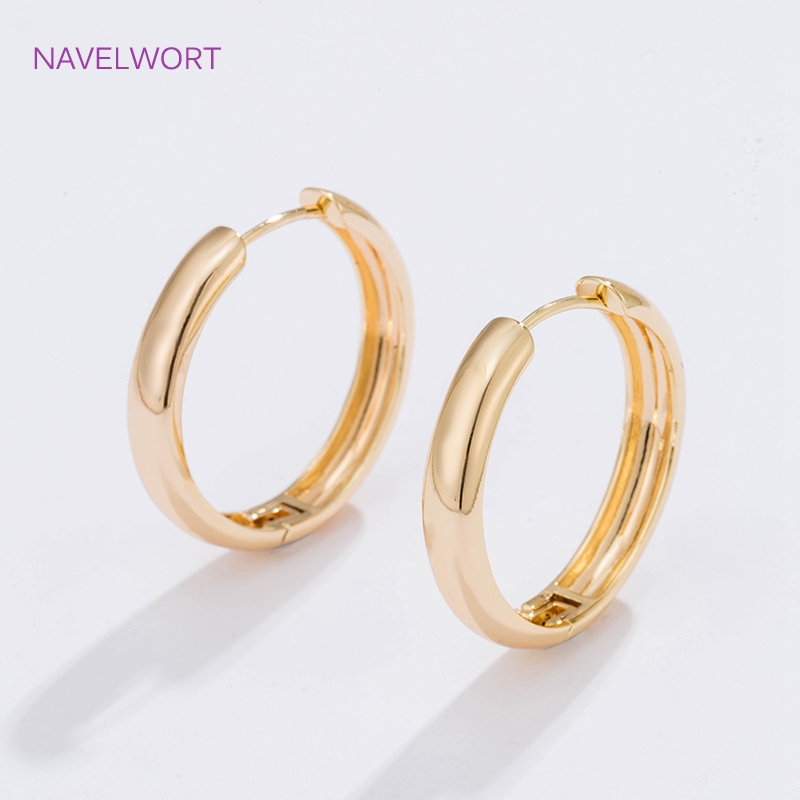 6 Sizes Gold Plated Circle Hoo - Art Craft Ideas review and price