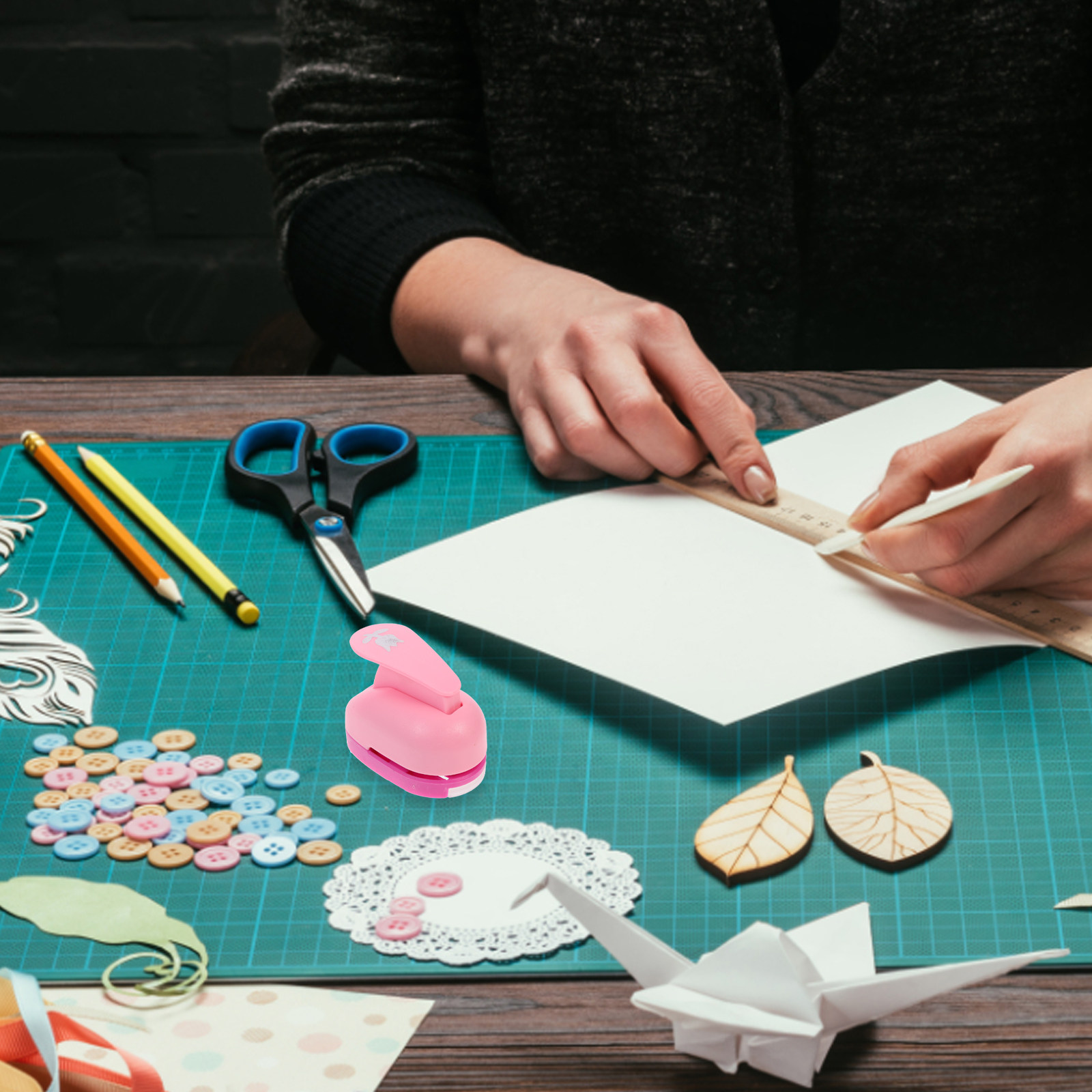 Craft Paper Punch for DIY Scra - Art Craft Using Paper review and price