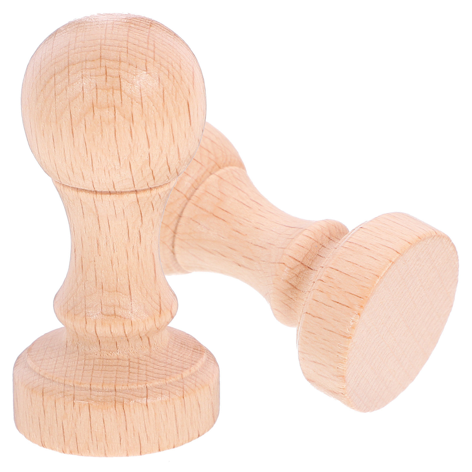 2Pcs Lightweight Wooden Stamp  - Letter S Art Craft review and price