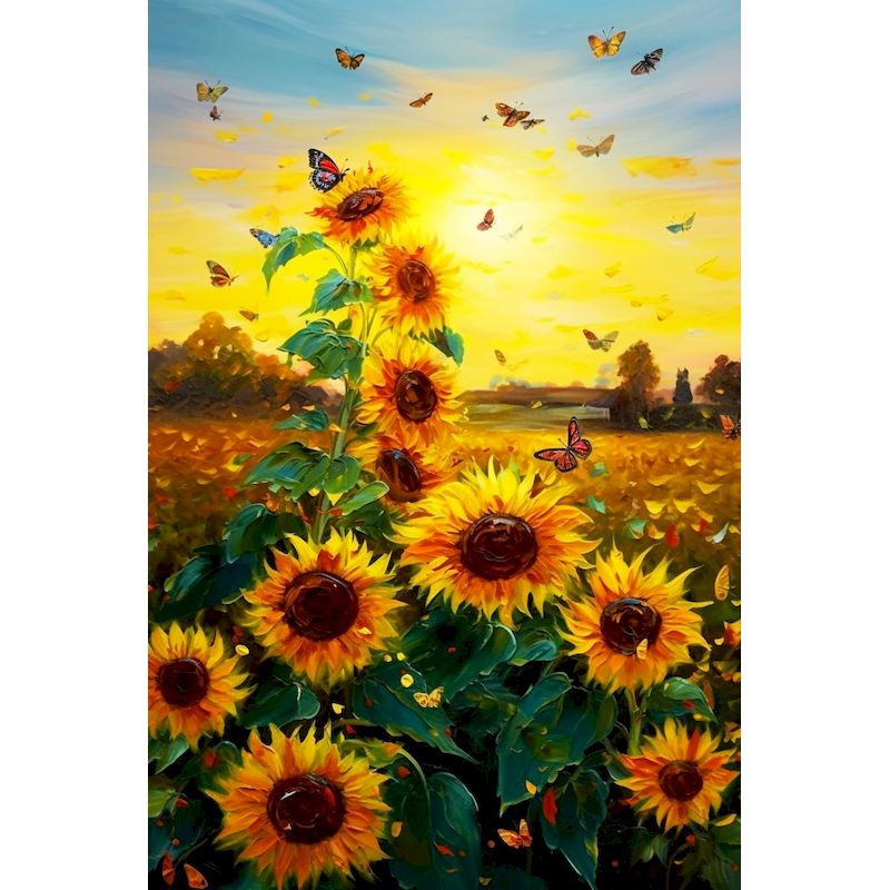 RUOPOTY Sunflower Diamond Pain - Art Craft Ideas With Paper review and price