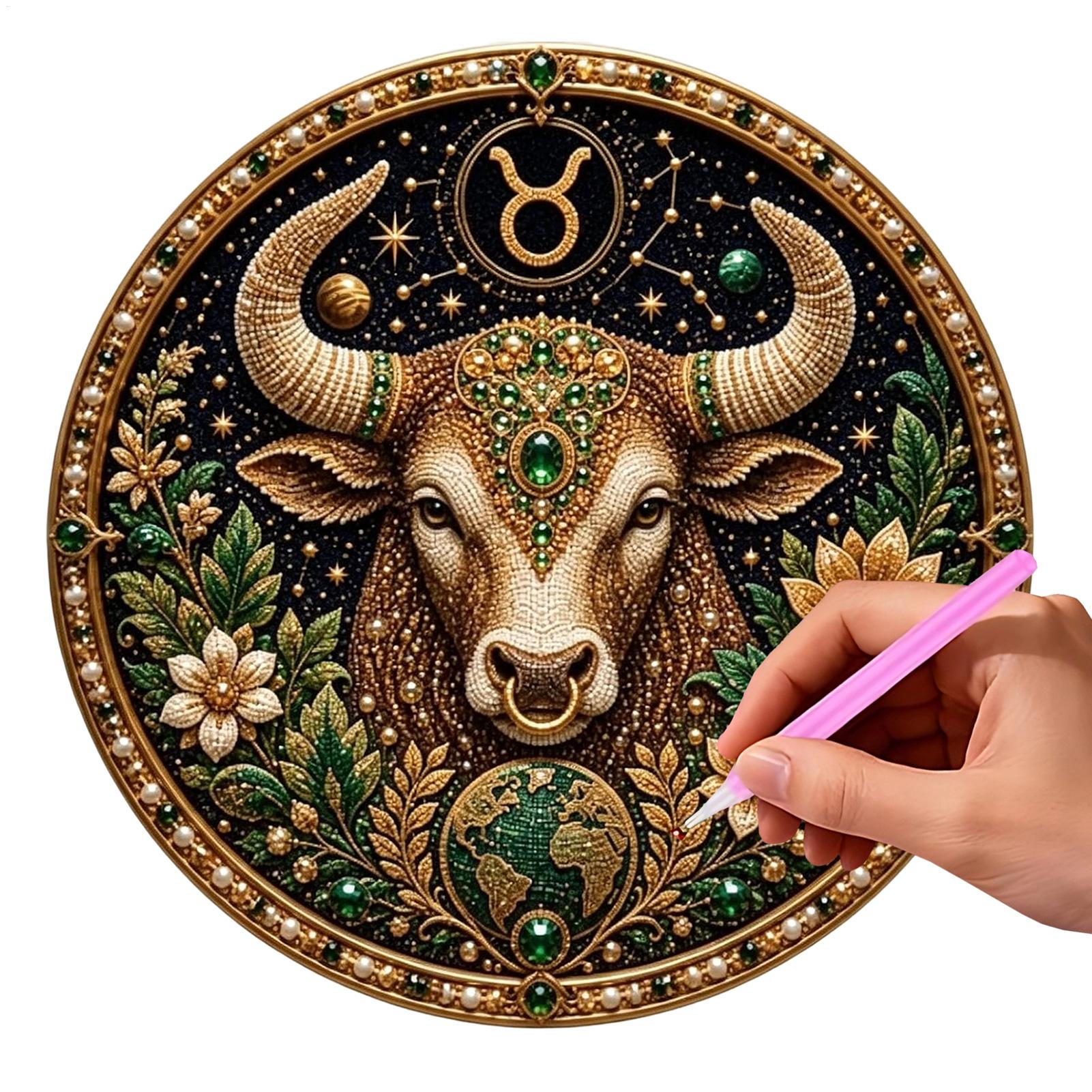 12 Zodiacs Signs Pearl Art Kit - Art Craft Things review and price