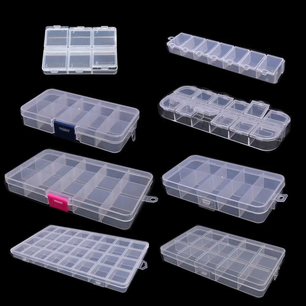 6-32 Compartments Plastic Stor - Art Craft Display review and price