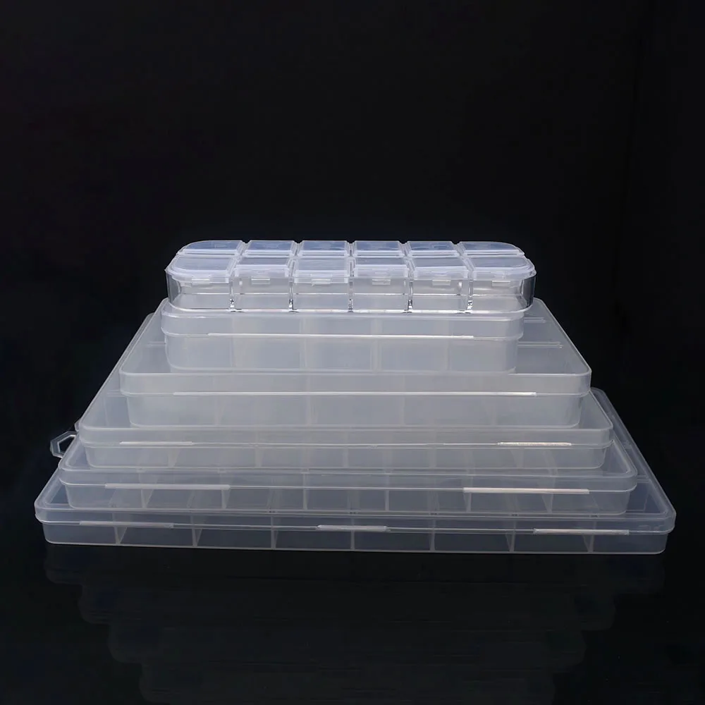 6-32 Compartments Plastic Stor - Art Craft Display review and price