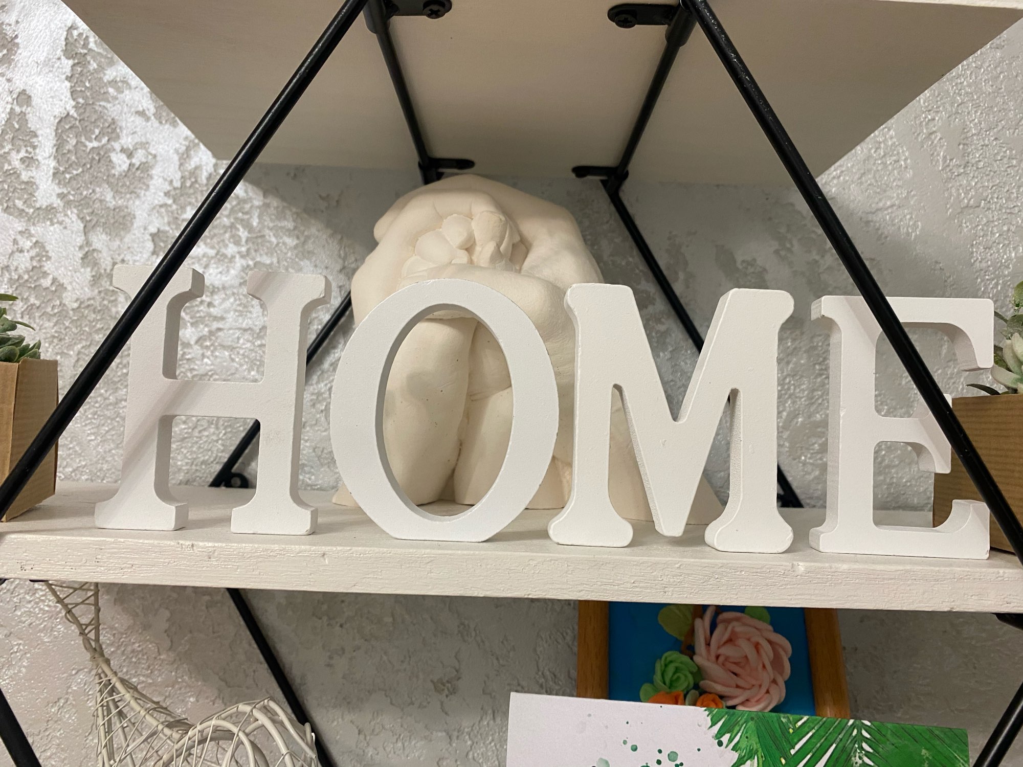 1pc 8CM White Wooden Letter En - Letter S Art Craft review and price