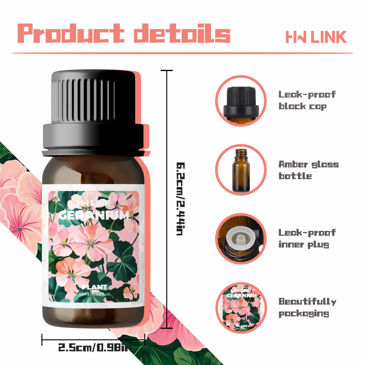 Geranium Fragrance Oils 10ml P - Art Craft Things review and price
