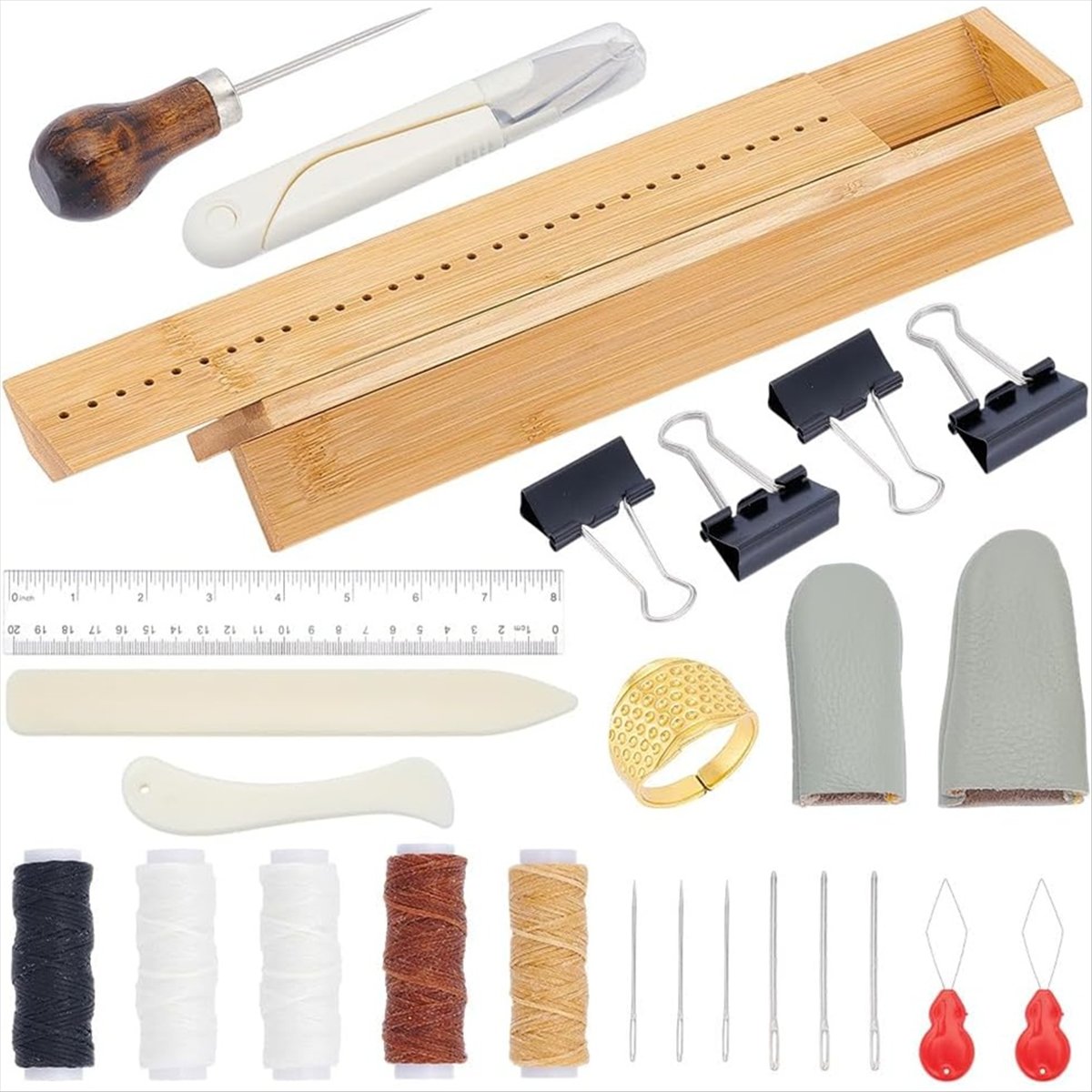 *X07A 26 Pcs Bamboo Book-Bindi - Bookbinding Supply Kit review and price