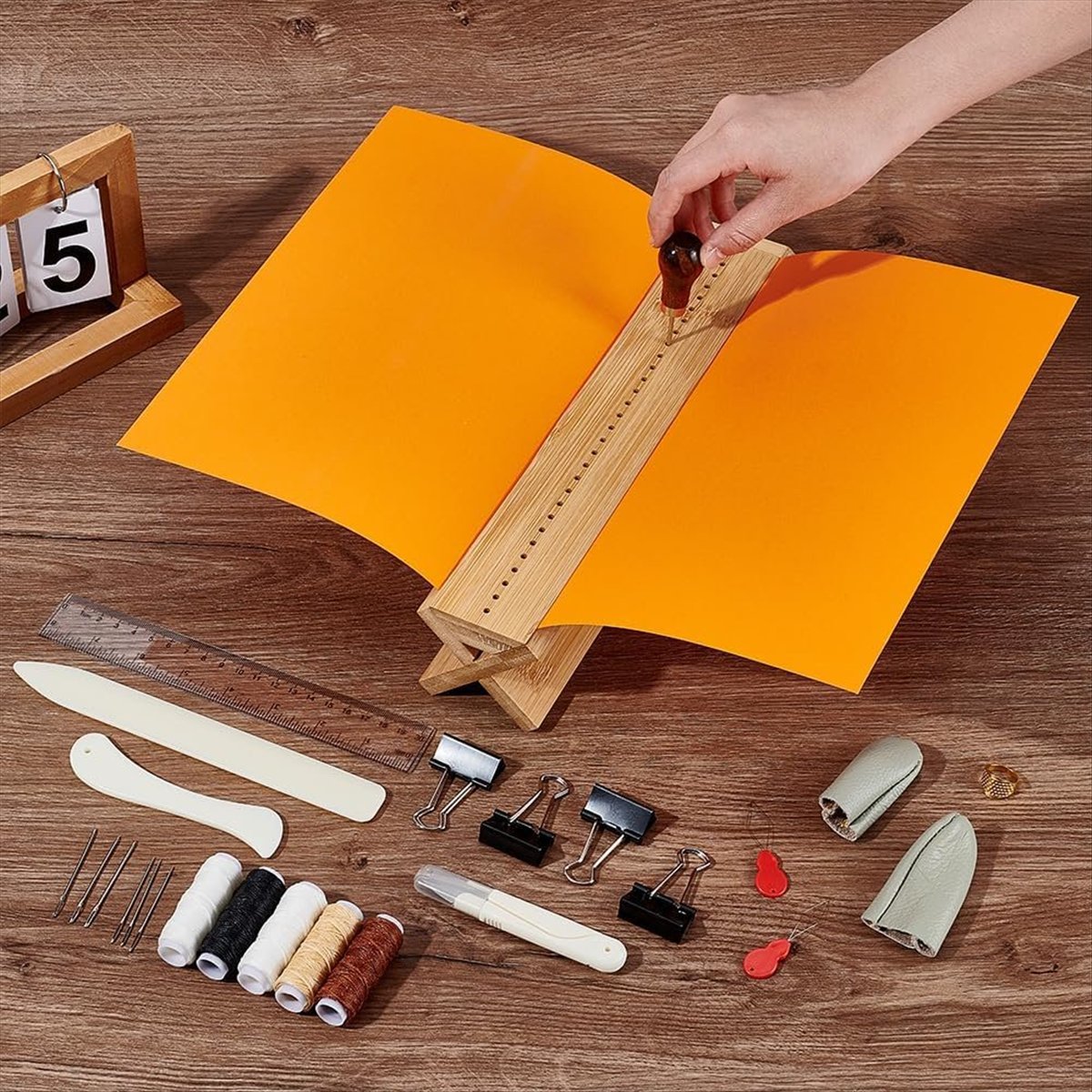 *X07A 26 Pcs Bamboo Book-Bindi - Bookbinding Supply Kit review and price